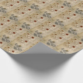 PAPIER CADEAU LE SOLEIL, LA LUNE ET L'ANCIEN PARCHEMENT BASILISQ (Coin)