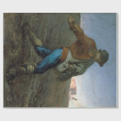 Papier Cadeau Le Sower, Jean-François Millet (Plat)