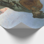 Papier Cadeau Le Sower, Jean-François Millet (Coin)