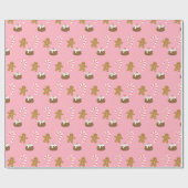 Papier Cadeau Le Sucre de canne du pain d'épices Pudding Noël (Plat)