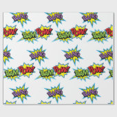 Papier Cadeau Le Superhero Burns (Plat)