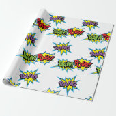 Papier Cadeau Le Superhero Burns (Déroulé)