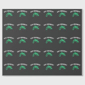 Papier Cadeau Le terrarium de Leopard Gecko au repos reçoit des  (Plat)