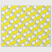 Papier Cadeau Le Toilet (Plat)