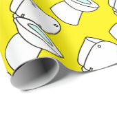 Papier Cadeau Le Toilet (Coin rond)