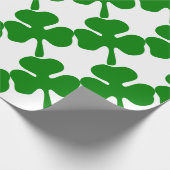 Papier Cadeau Le trèfle de Quatre-Feuille pour la chance (Coin)