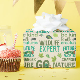 Papier Cadeau Le très affamé Caterpillar Future World Change