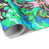 Papier Cadeau Le Trône... (Coin rond)