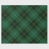 Papier Cadeau Le vert de Noël (Plat)