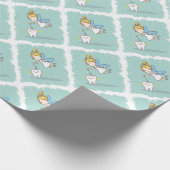 Papier Cadeau Le vingt-huitième février - jour de fée de dent (Coin)