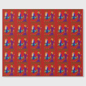 Papier Cadeau Le voyage de Bethlehem (Plat)