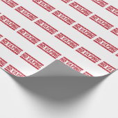 Papier Cadeau Le Voyage rouge (Coin)