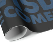 Papier Cadeau Le Whiskey Bourbon sort (Coin rond)