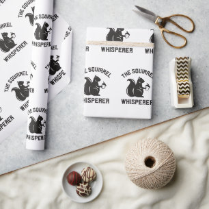 Papier Cadeau Le Whisperer d'écureuil Écureuil