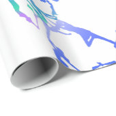 Papier Cadeau Le yoga inspiré ou motivationnel (Coin rond)