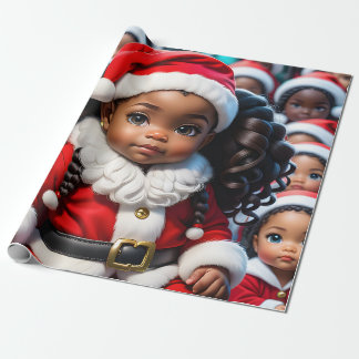 Papier Cadeau League of Lady Santas Wrapping Paper