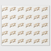 Papier Cadeau Leaping Unicorn (Plat)
