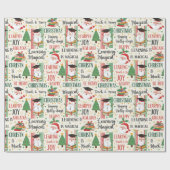 Papier Cadeau "Learning is Magical" Christmas (Plat)