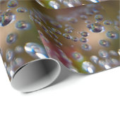 Papier Cadeau L'eau en mouvement (Coin rond)