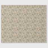 Papier Cadeau Leaves (Plat)