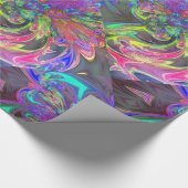 Papier Cadeau L'éclat rougeoyant de couleur, soustraient Deva (Coin)