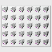 Papier Cadeau L'éclatement de la fierté sexuelle (Plat)