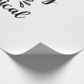 Papier Cadeau Lecture Art Lecture est magique (Coin)