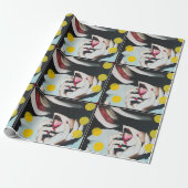 Papier Cadeau "Lecture de la volonté" Peinture sur une (Déroulé)