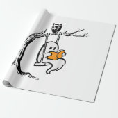 Papier Cadeau Lecture de l'Halloween Ghost (Déroulé)