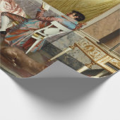 Papier Cadeau Lecture de poésie (Coin)