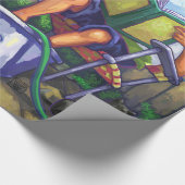 Papier Cadeau Lecture estivale (Coin)