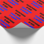 Papier Cadeau Légende de pêche Valedictorian (Coin)