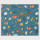 Papier Cadeau Légumes vintage Arrière - plan. Variétés différent (Plat)