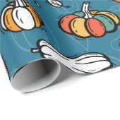 Papier Cadeau Légumes vintage Arrière - plan. Variétés différent (Coin rond)