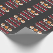 Papier Cadeau L'élevage de poulets et d'animaux folles (Coin)