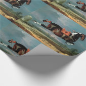 Papier Cadeau L'élevage du Cheval Piebald "Cehero" (Coin)