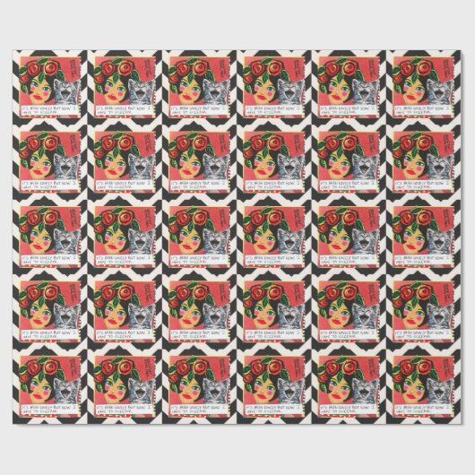 Papier Cadeau L'EMBALLAGE DE PAPER-IT a été BEAU (Plat)