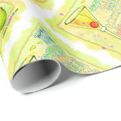 PAPIER CADEAU Lemon Drop (Coin rond)
