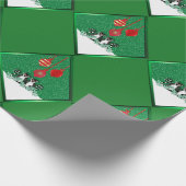 PAPIER CADEAU LÉMUR DE JOYEUX NOËL (Coin)