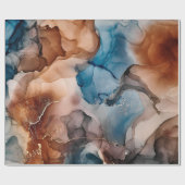 Papier Cadeau L'encre d'alcool est translucide. multicolo Abstra (Plat)