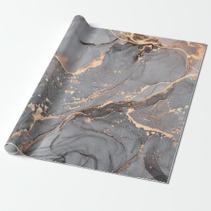 Papier Cadeau L'encre d'alcool est translucide. multicolo Abstra