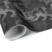 Papier Cadeau Leo Constellation Hevelius 1690 Juillet23 - Août 2 (Coin rond)