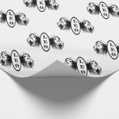 Papier Cadeau Leo le lion bookended Zodiac (Coin)