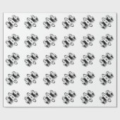 Papier Cadeau Leo le lion bookended Zodiac (Plat)