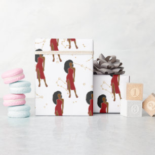 Papier Cadeau Leo Woman Zodiac