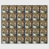 Papier Cadeau Léopard (Plat)