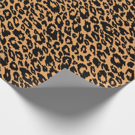 Papier Cadeau Leopard classique (Coin)