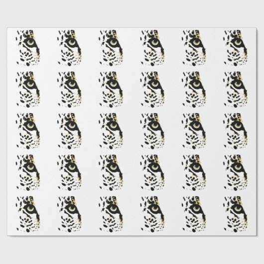 Papier Cadeau Léopard Eye (Plat)