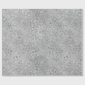 Papier Cadeau Leopard Grey Meow Kitty Chat (Plat)