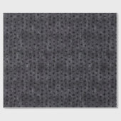 Papier Cadeau Léopard gris (Plat)